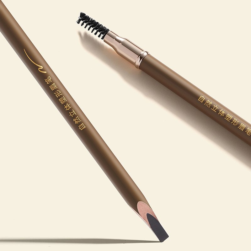 High Pigment Waterproof Wooden Eyebrow Pencil 2